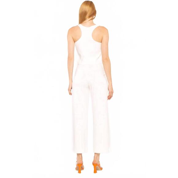 NEW RIPLEY RADER ponte knit tank top in white - Picture 3 of 5